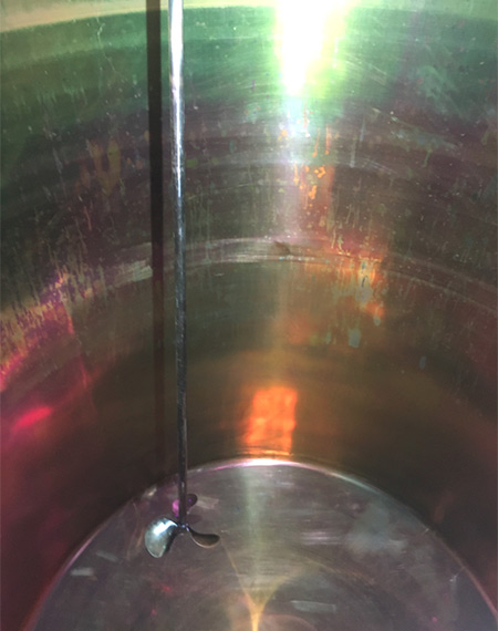 Stainless steel passivation - before